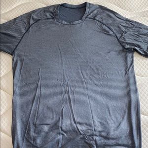 LuLu Lemon striped workout T-Shirt
